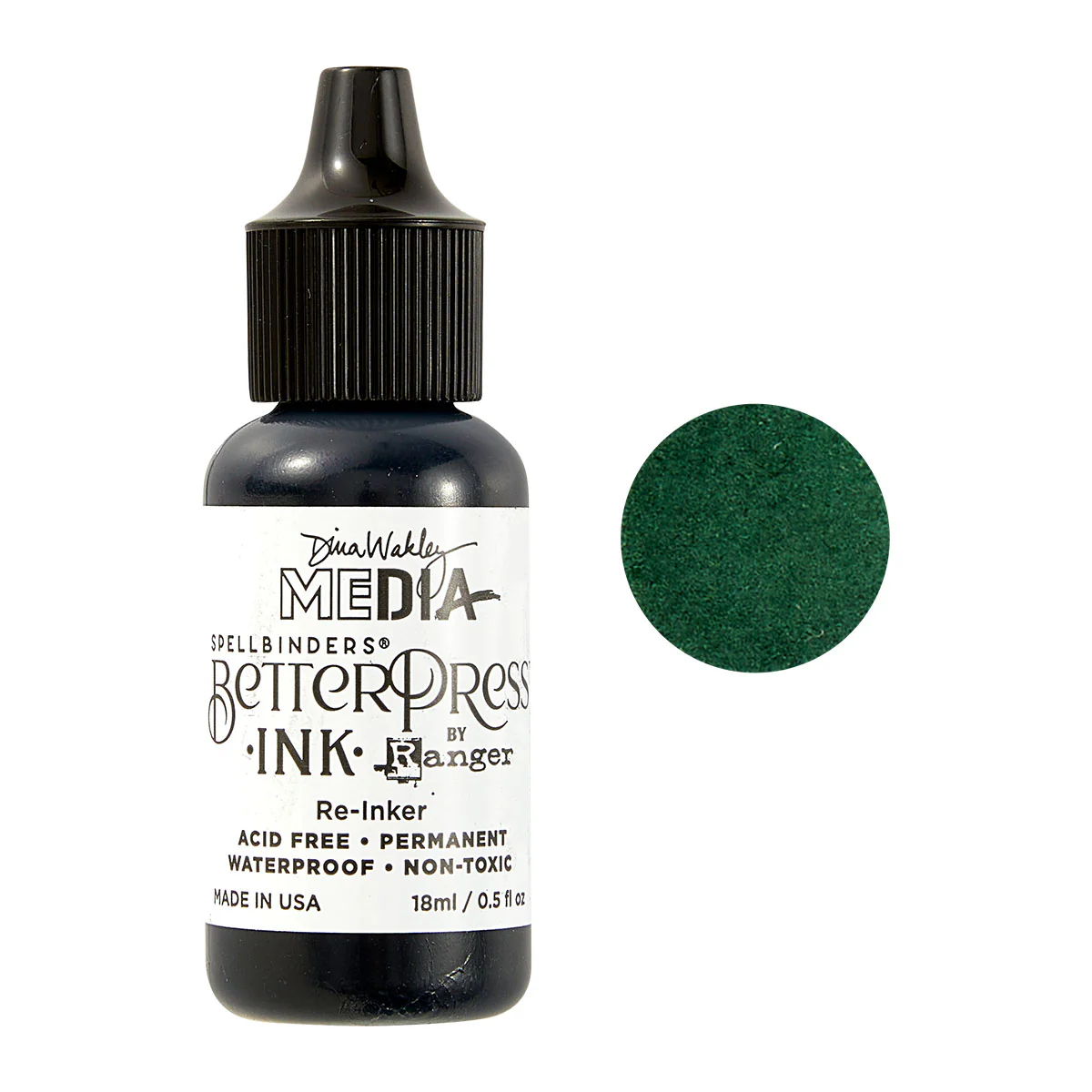 Spellbinders - BetterPress Re-inker - Fir by Dina Wakley