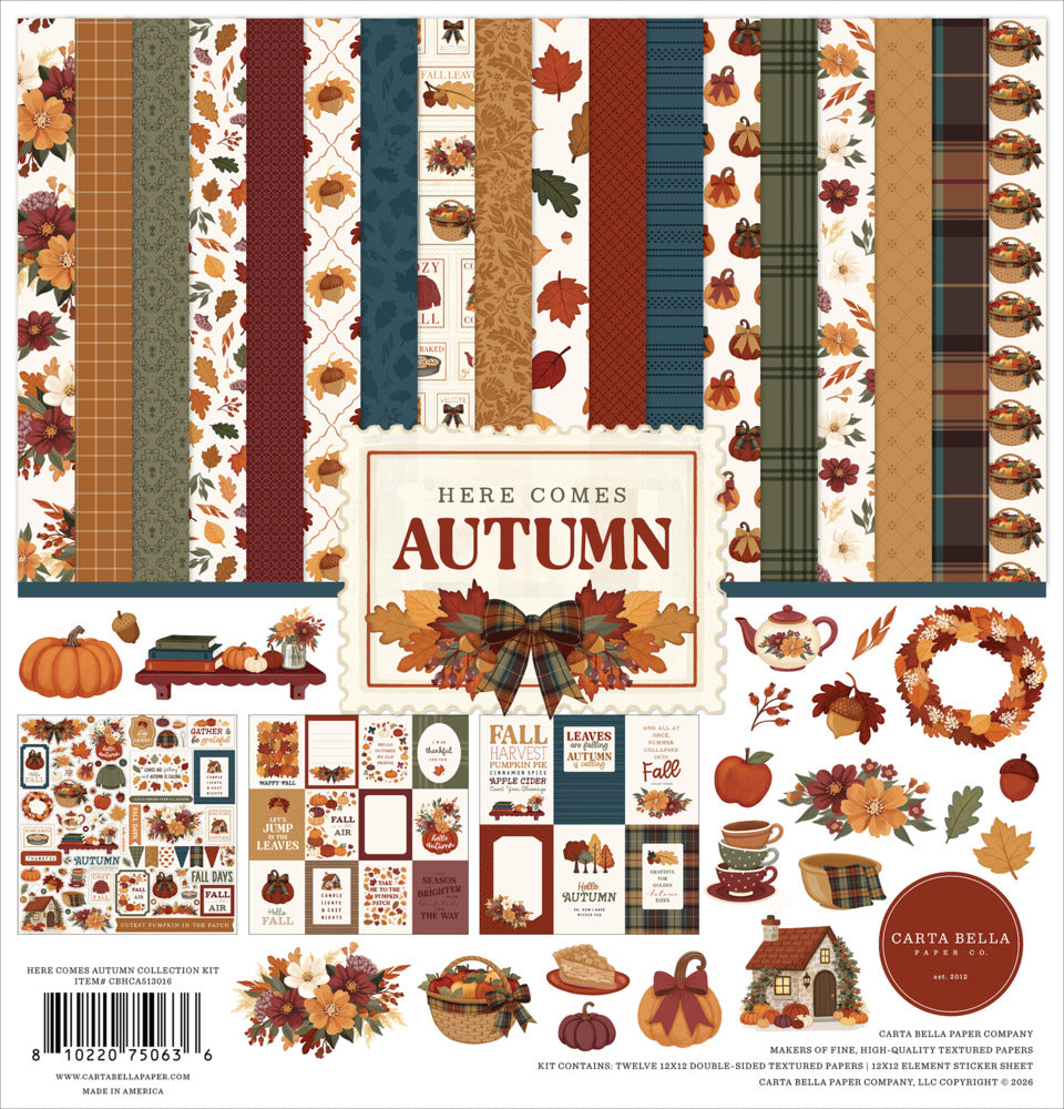 Carta Bella - Here Comes Autumn - Collection Kit