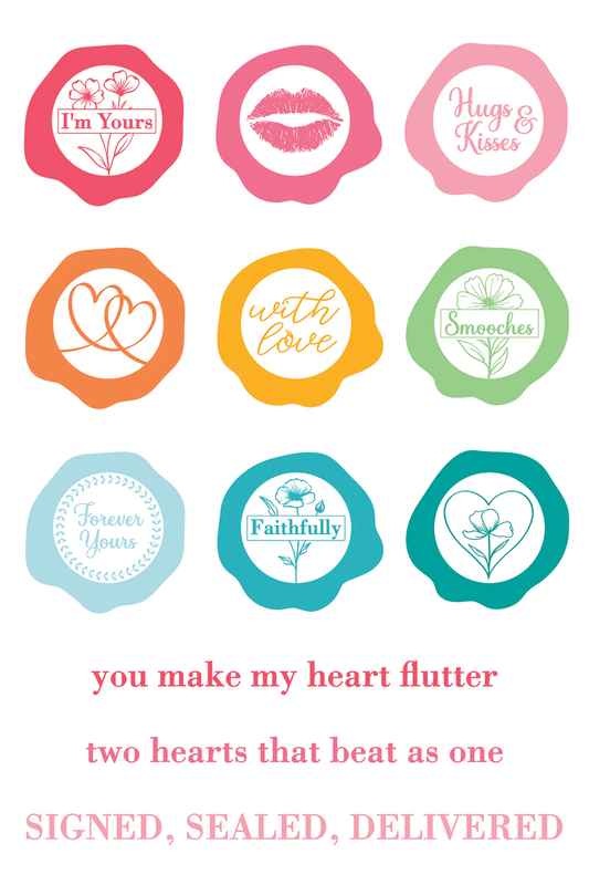 LDRS - Sealed With a Kiss Stamp Set