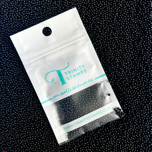 Trinity Stamps - Shaker Pop Embellishment - Black
