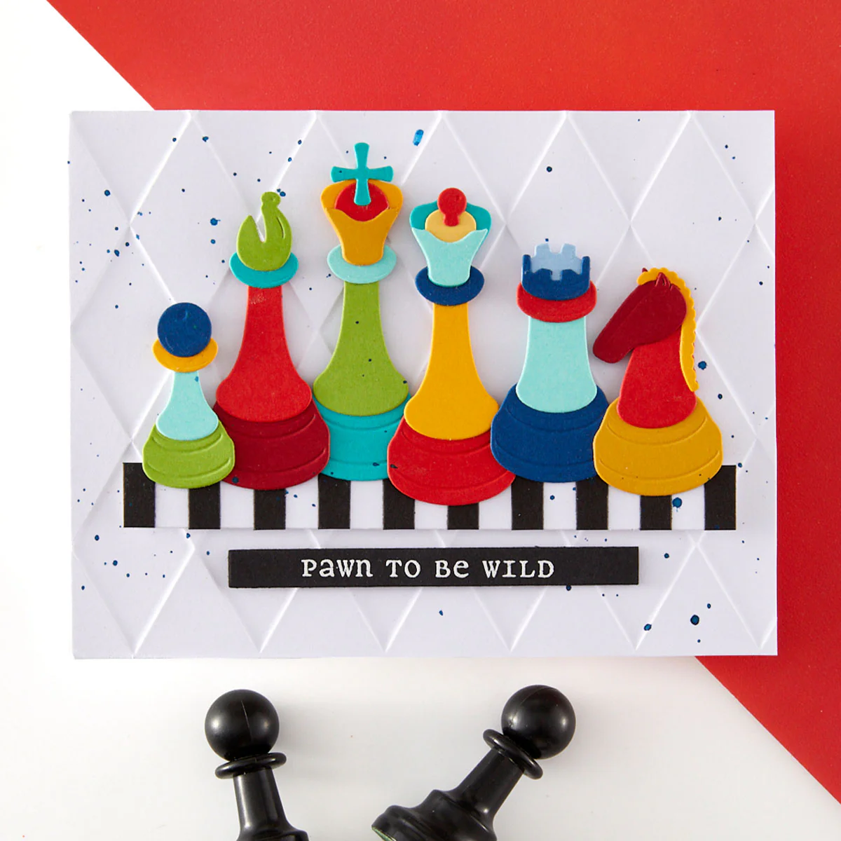 Spellbinders - 3D Embossing Folder - Harlequin
