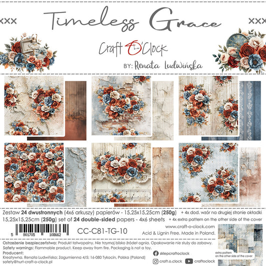 Craft O'Clock - Timeless Grace - 6x6 Paper Pad