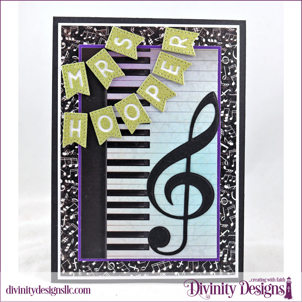 Divinity Designs - Musical Notes Die Set