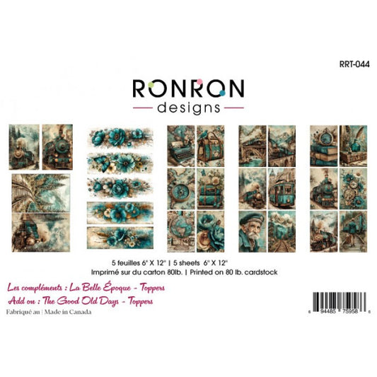RonRon Designs - Toppers - The Good Old Days