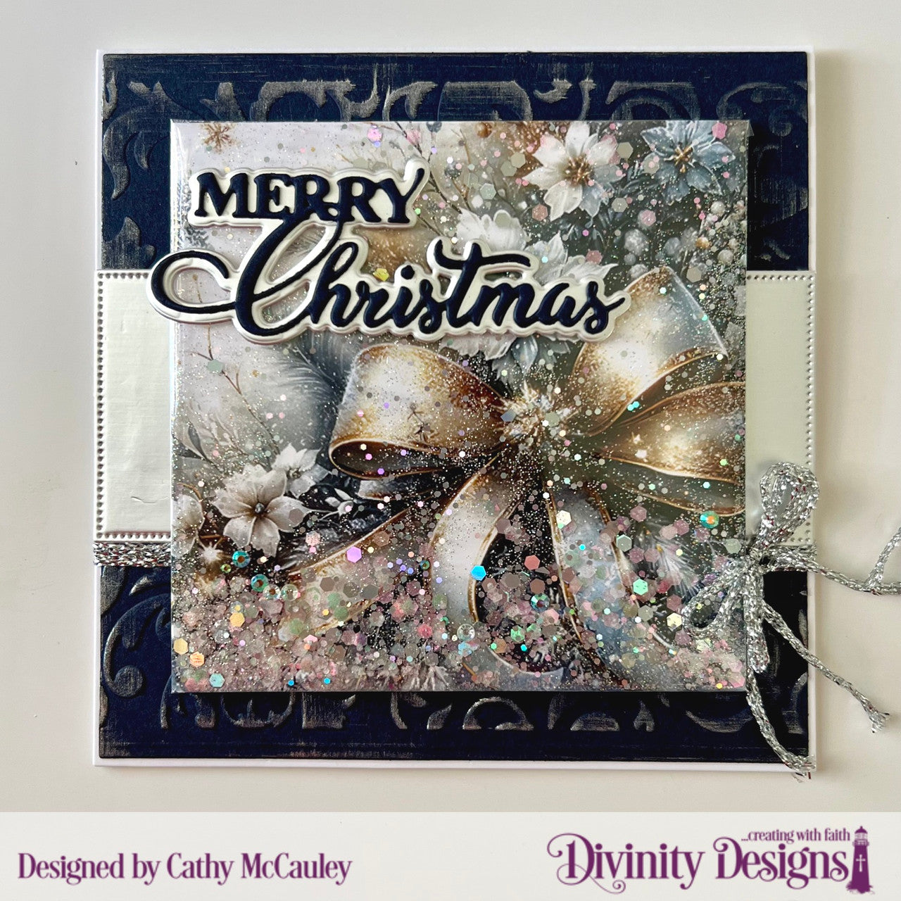 Divinity Designs - Merry Christmas & Layer Die Set
