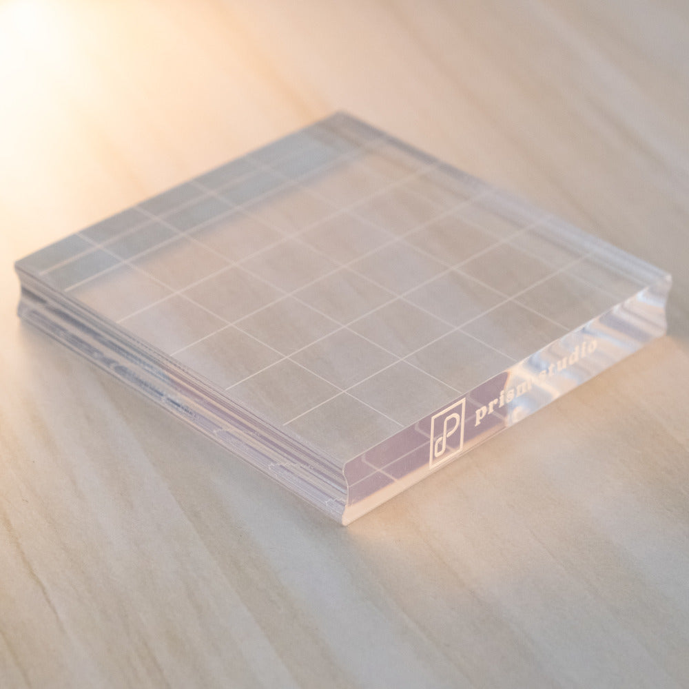 Prism Studio - Acrylic Stamp Block - 3x3