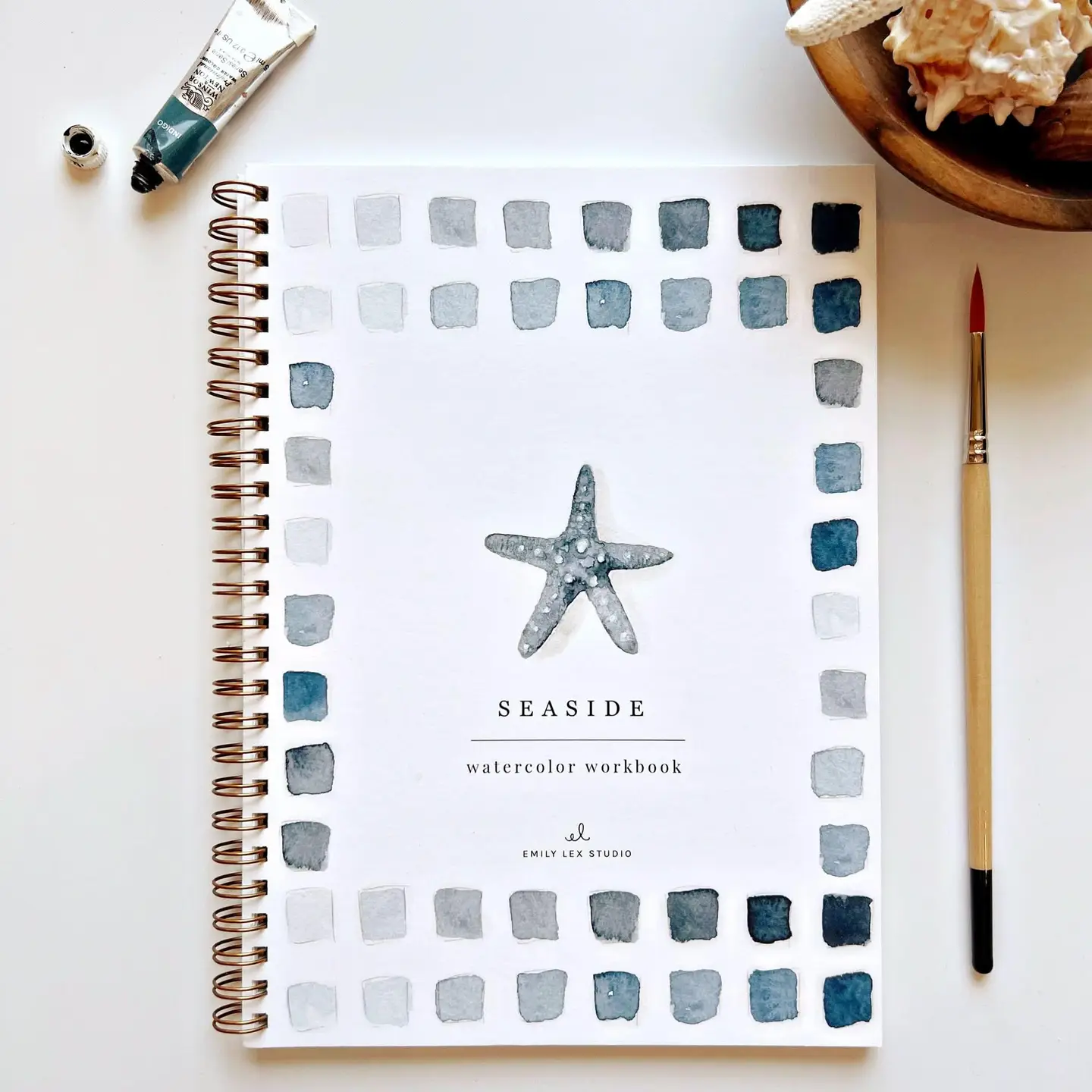 Emily Lex Studio - Watercolor Workbook - Seaside