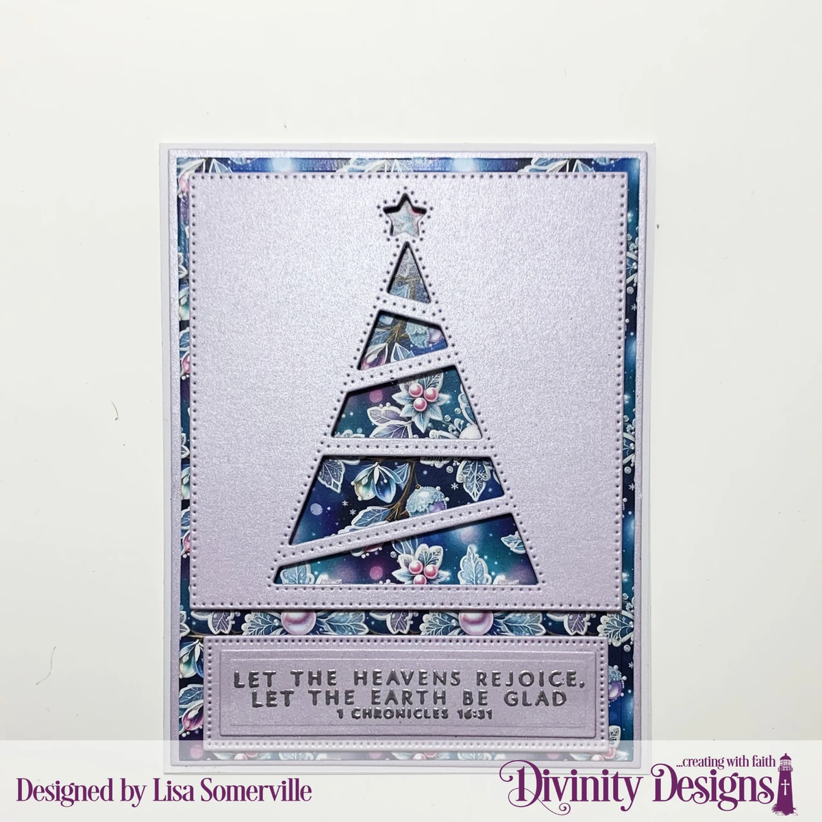 Divinity Designs - Quilted Tree Windows Die