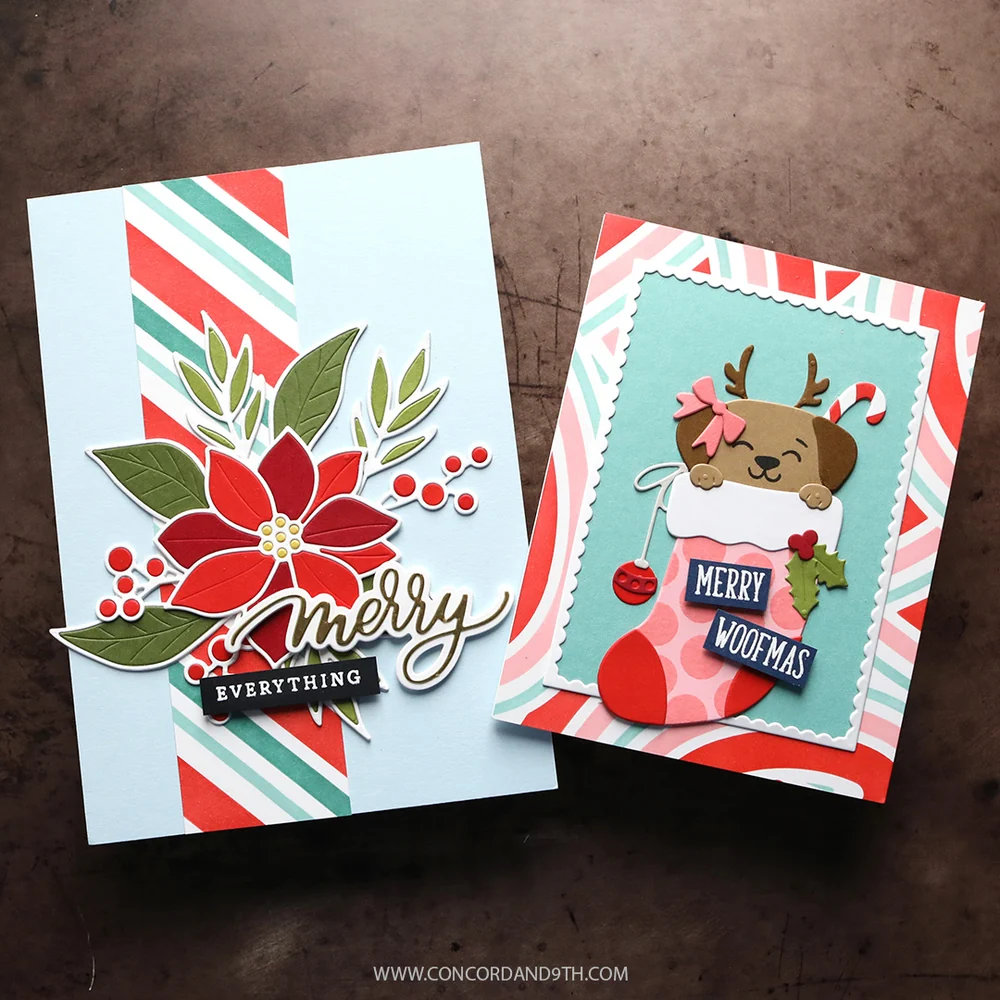 Concord & 9th - Peppermint Stripes Stencil Pack by Kristina Werner
