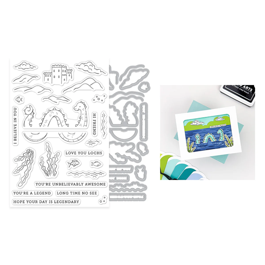 Hero Arts - Unbelievably Awesome Stamp & Cut Bundle