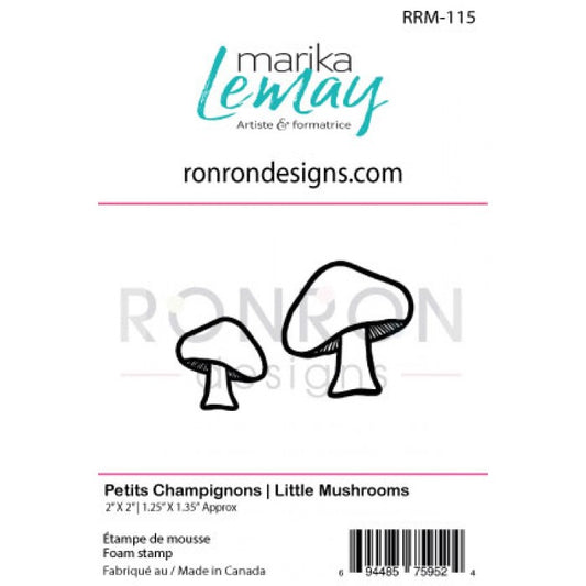 RonRon Designs - Foam Stamp - Little Mushrooms