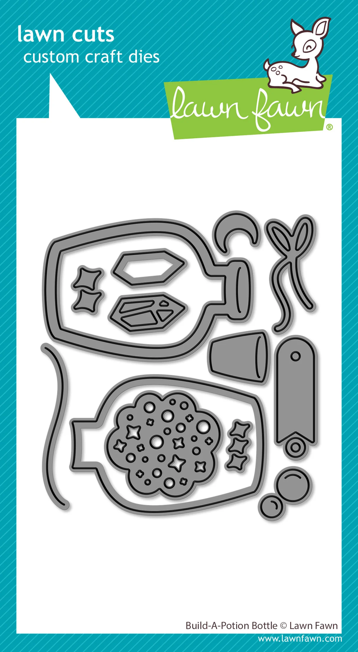 Lawn Fawn - Build-A-Potion Bottle Die Set