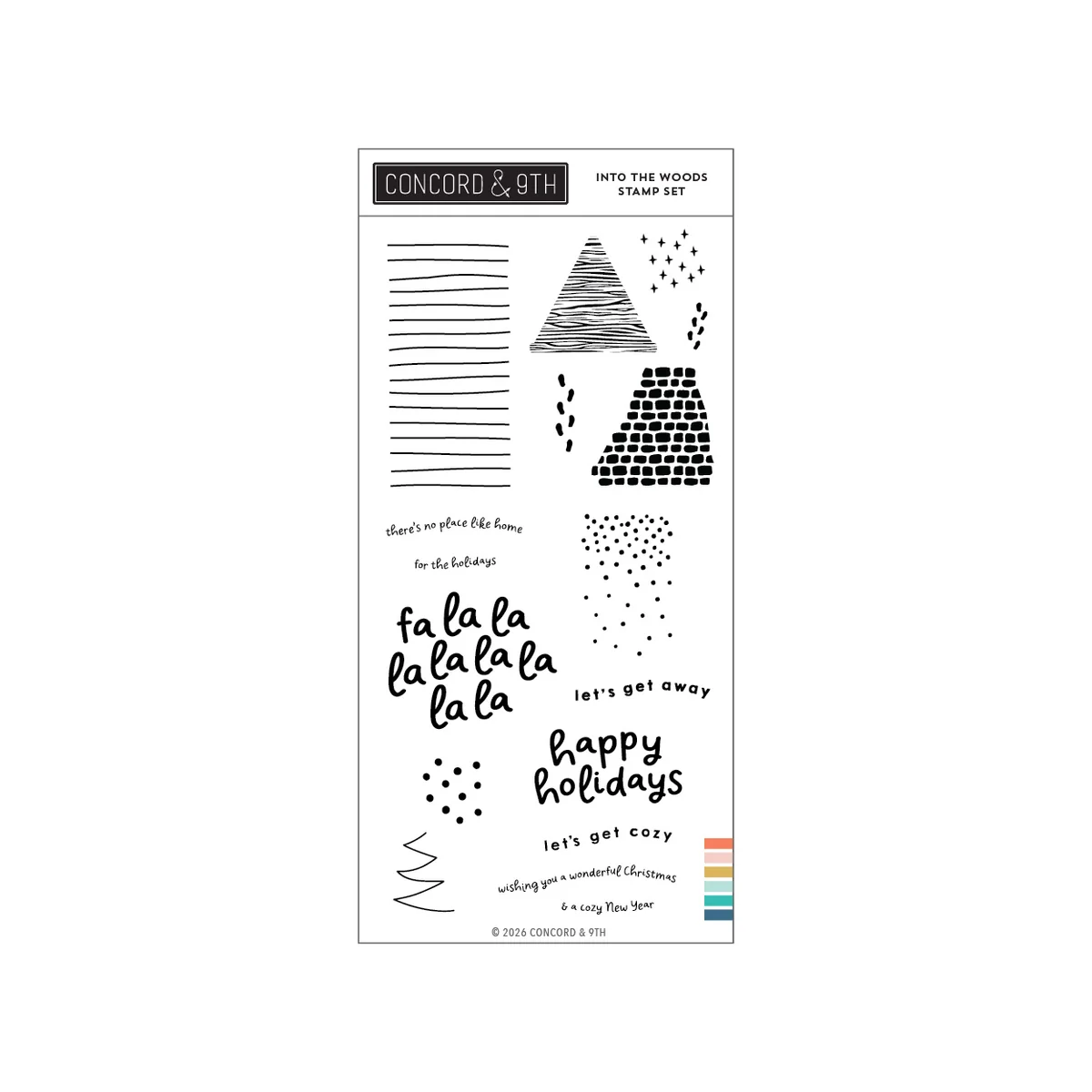 Concord & 9th - Into the Woods Stamp & Die Bundle
