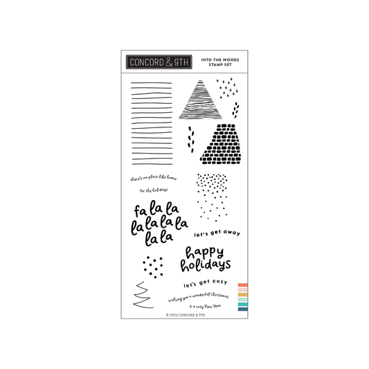 Concord & 9th - Into the Woods Stamp & Die Bundle