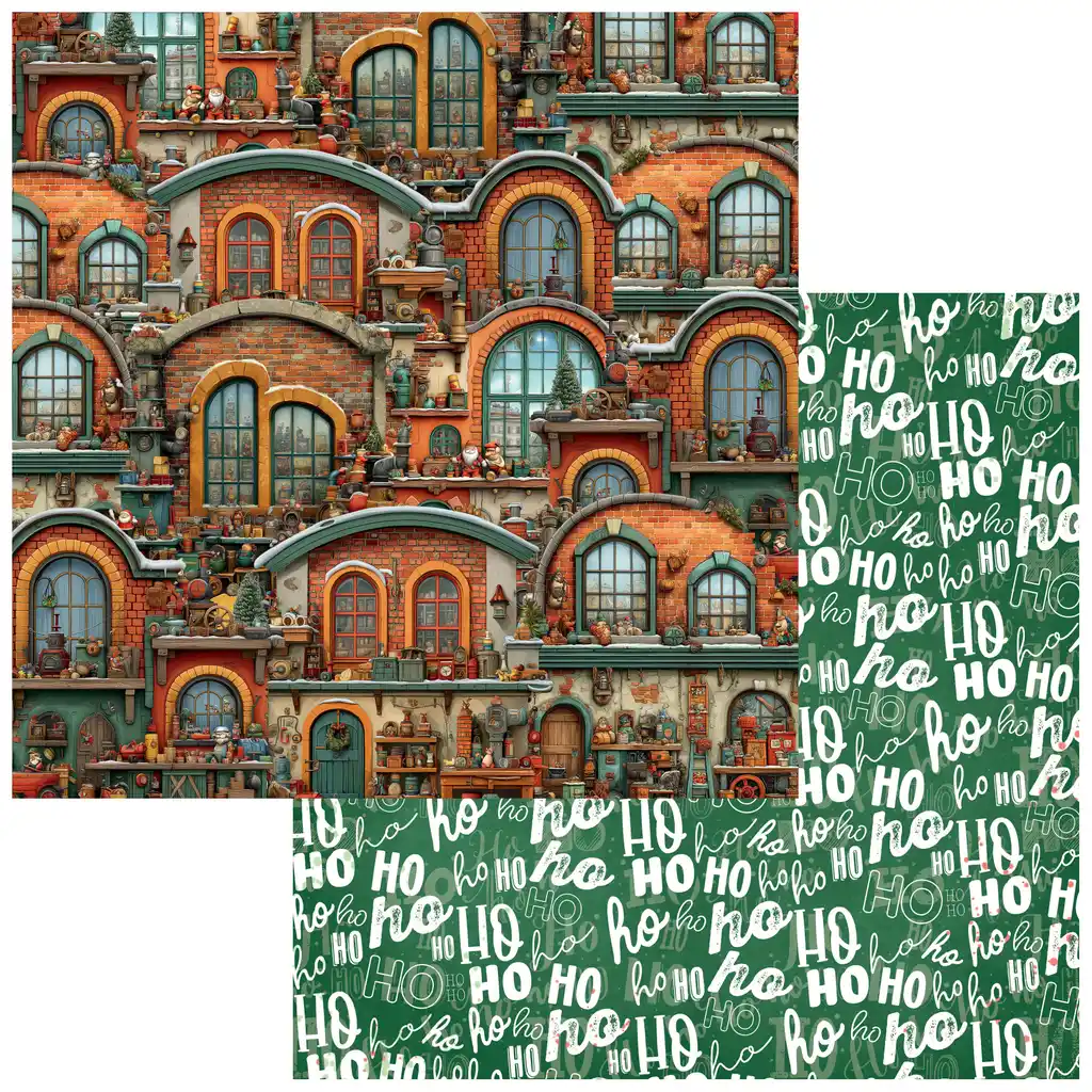 49 and Market - Jolly Jingles - Cardstock: Joy