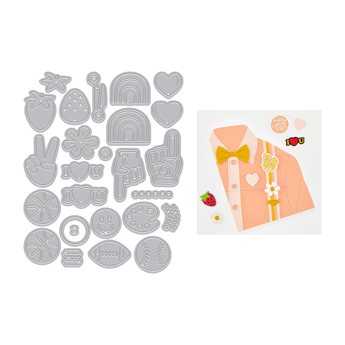 Hero Arts - Got Flair? Die Set