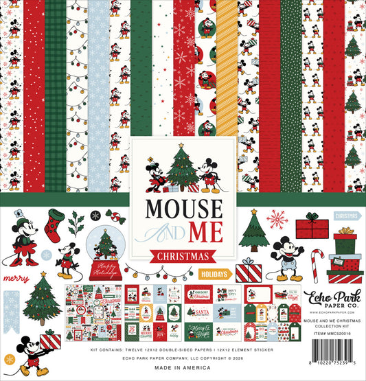Echo Park - Mouse and Me Christmas - 12x12 Collection Kit
