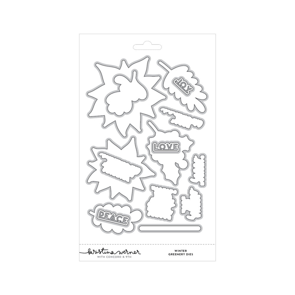 Concord & 9th - Winter Greenery Stamp by Kristina Werner