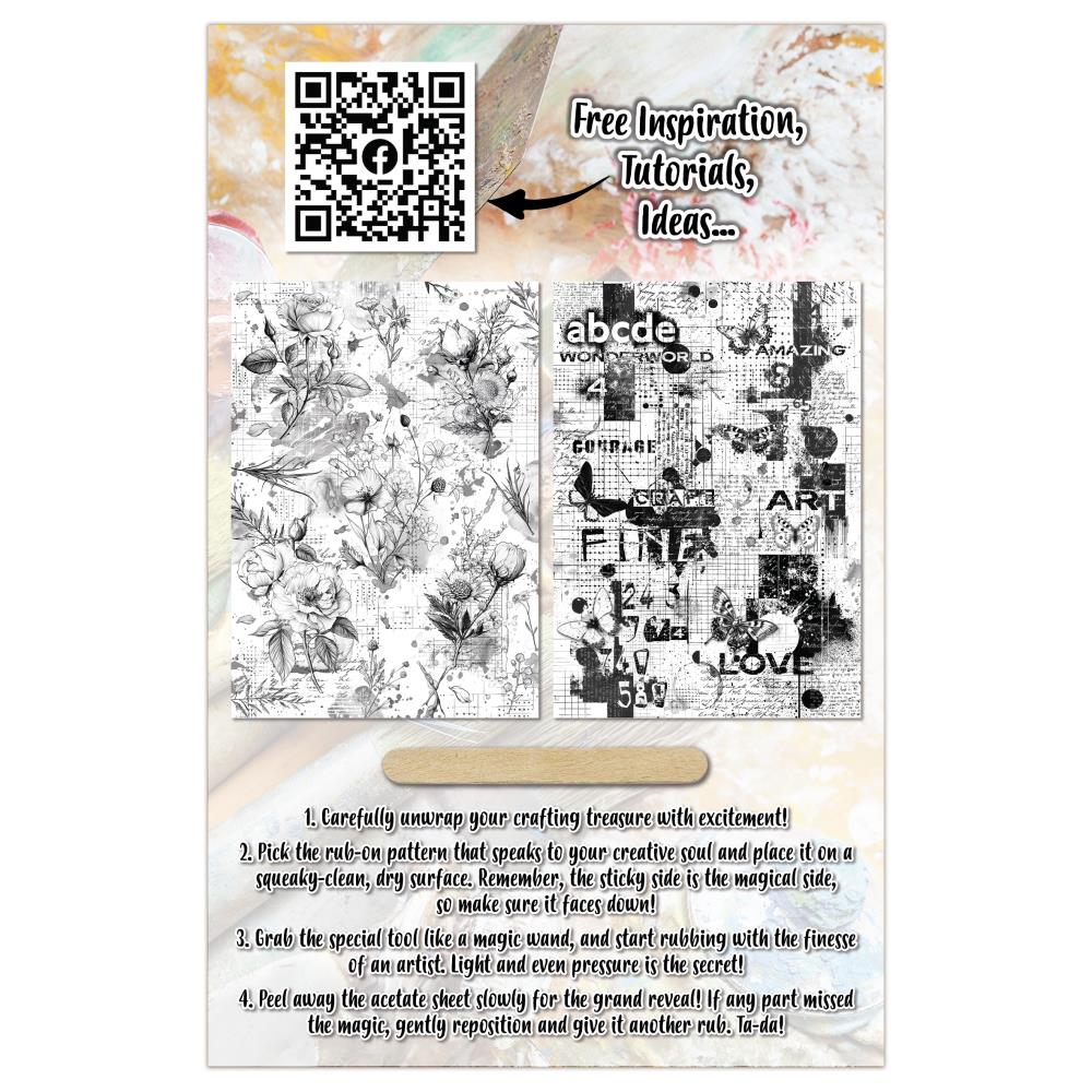 Aall & Create - Rub-Ons - Edgy Botanica