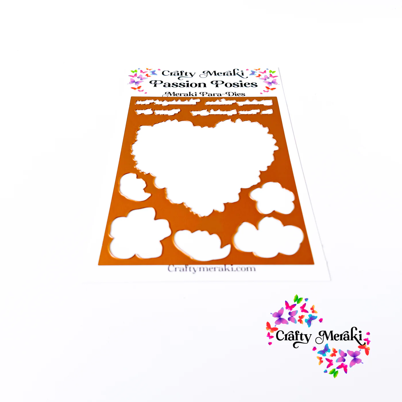 Crafty Meraki - Passion Posies Stamp & Die Bundle