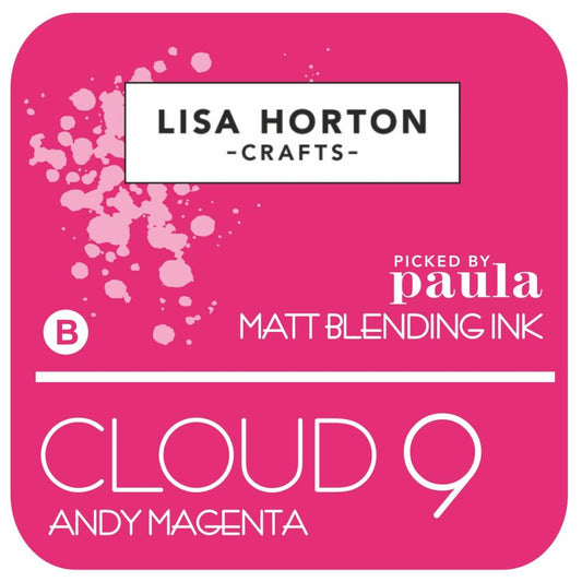 Lisa Horton - Matt Blending Ink - Andy Magenta Picked By Paula