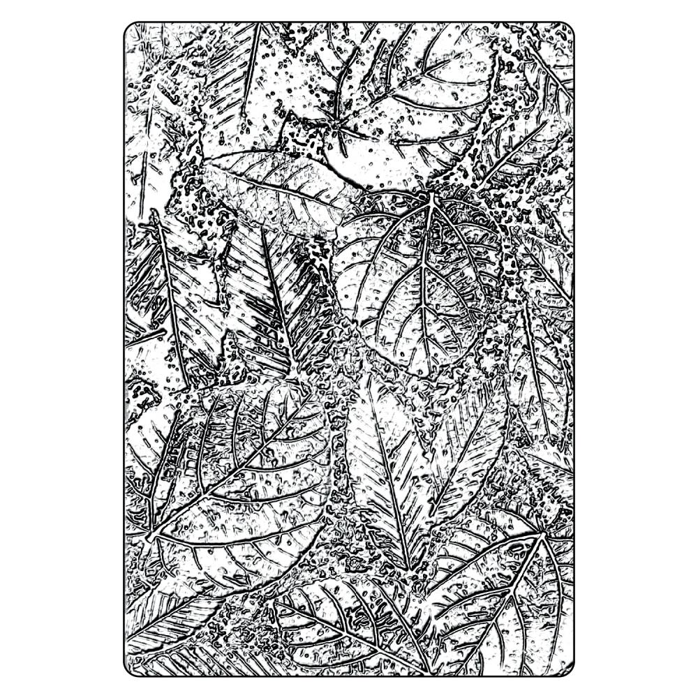 Sizzix - 3D Texture Fades Embossing Folder - Foliage Large