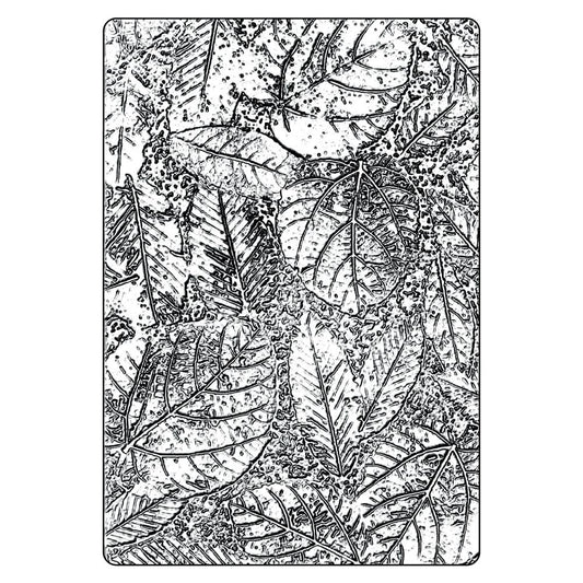 Sizzix - 3D Texture Fades Embossing Folder - Foliage Large
