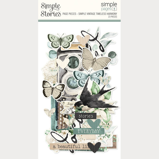 Simple Stories - Simple Vintage Timeless Harmony - Simple Page Pieces