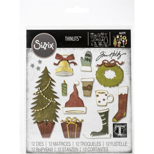 Sizzix - Festive Things Die Set