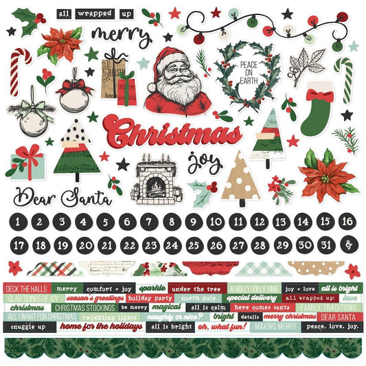 Simple Stories - All Wrapped Up - Sticker Sheet