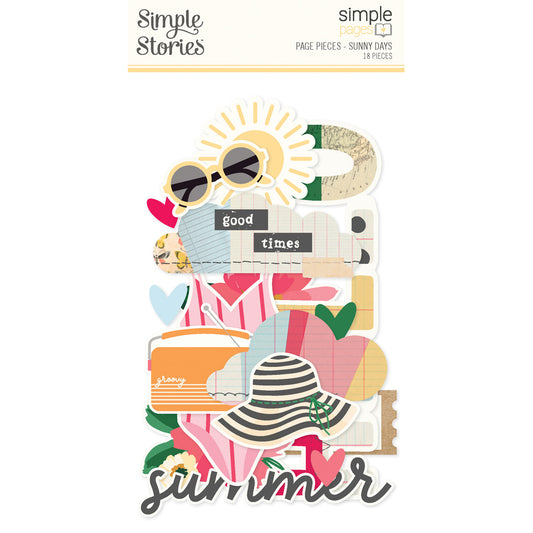Simple Stories - Sunny Days - Simple Page Pieces