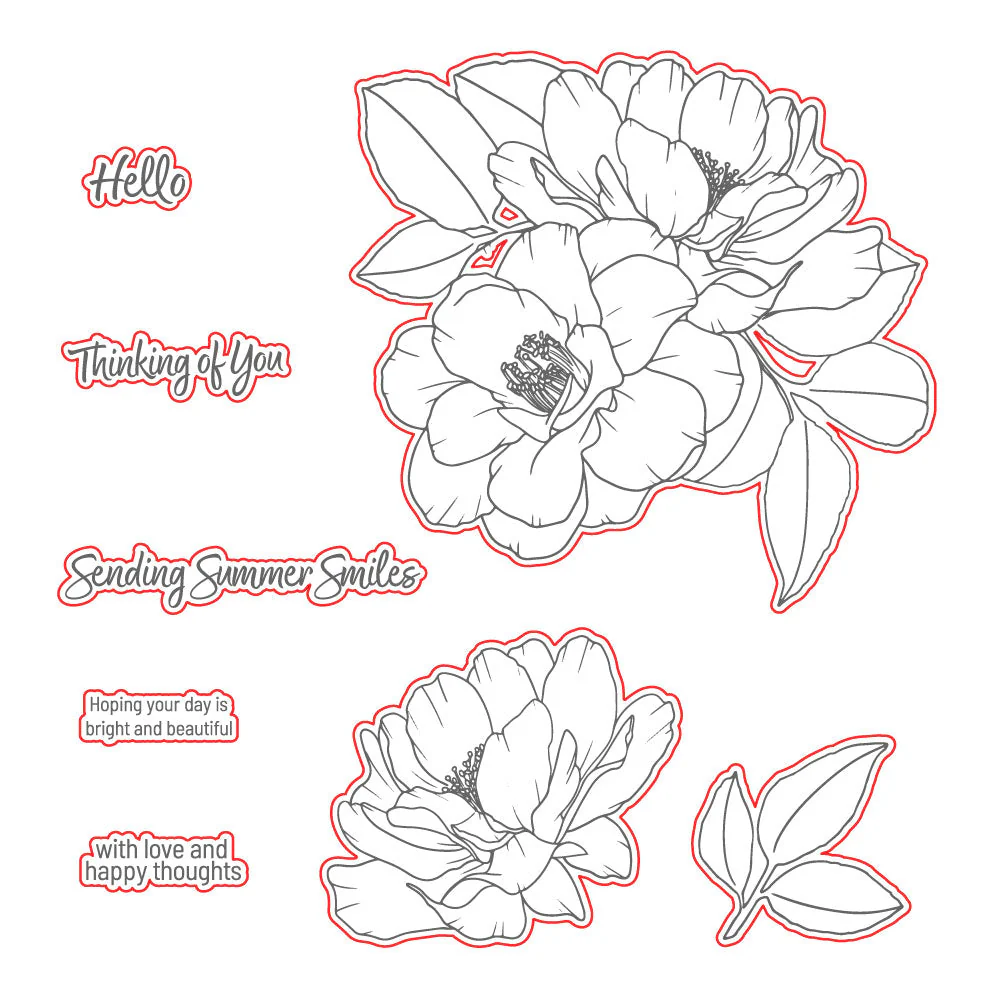 Honey Bee - Summer Smiles Stamp & Die Bundle