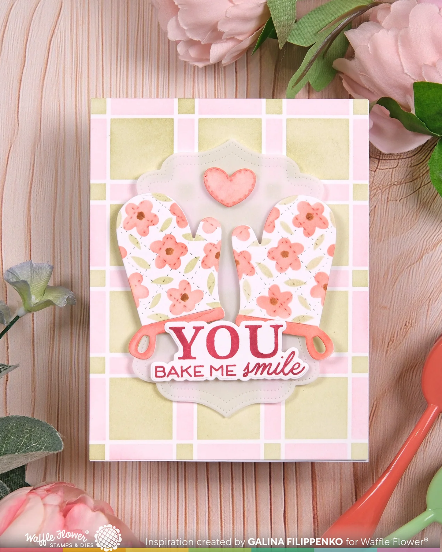 Waffle Flower - Picnic Plaid Stencil