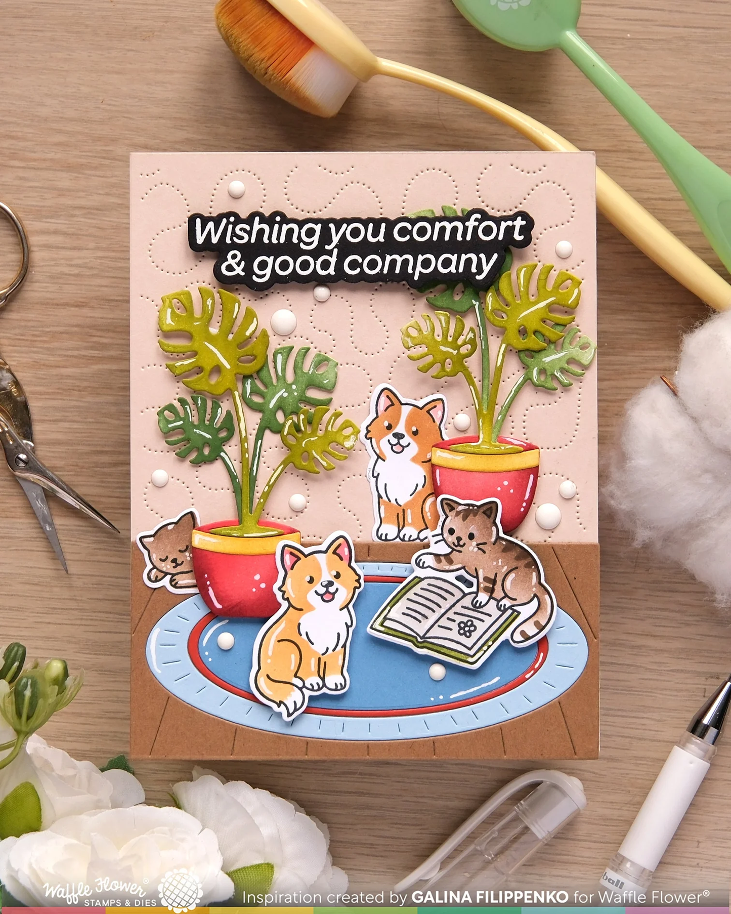 Waffle Flower - Cozy Spots Add-ons Die Set