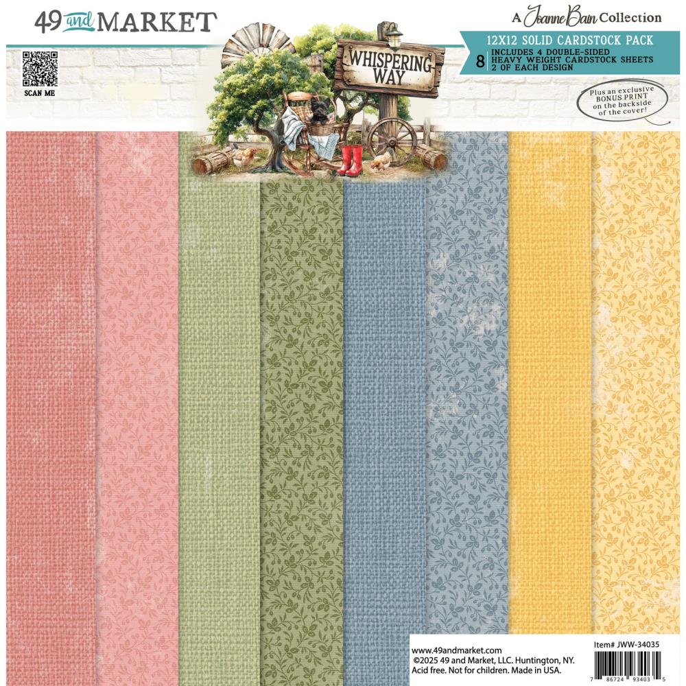 49 and Market - Whispering Way - Solids Collection Pack