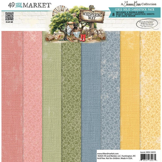 49 and Market - Whispering Way - Solids Collection Pack