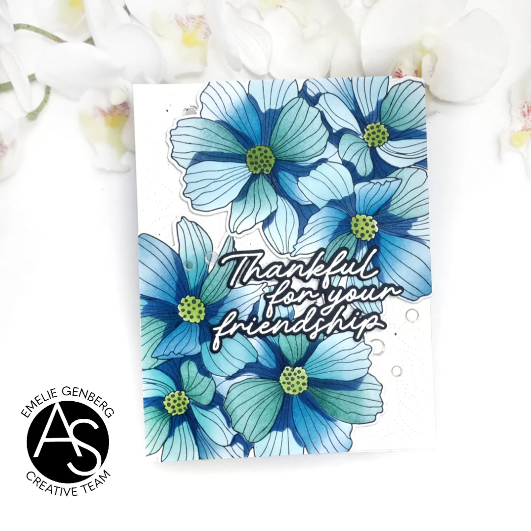 Alex Syberia - Minimalist Flowers Press Plate & Die Bundle