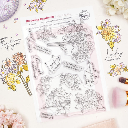 Pinkfresh - Blooming Daydream - Stamp & Die Bundle