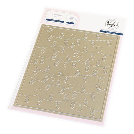 Pinkfresh - Christmas Lights Coverplate & Stencil Bundle