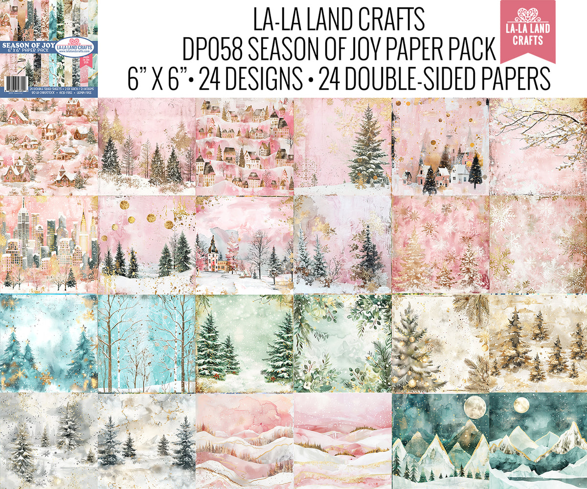 La-La Land Crafts - Season of Joy Paper Pack