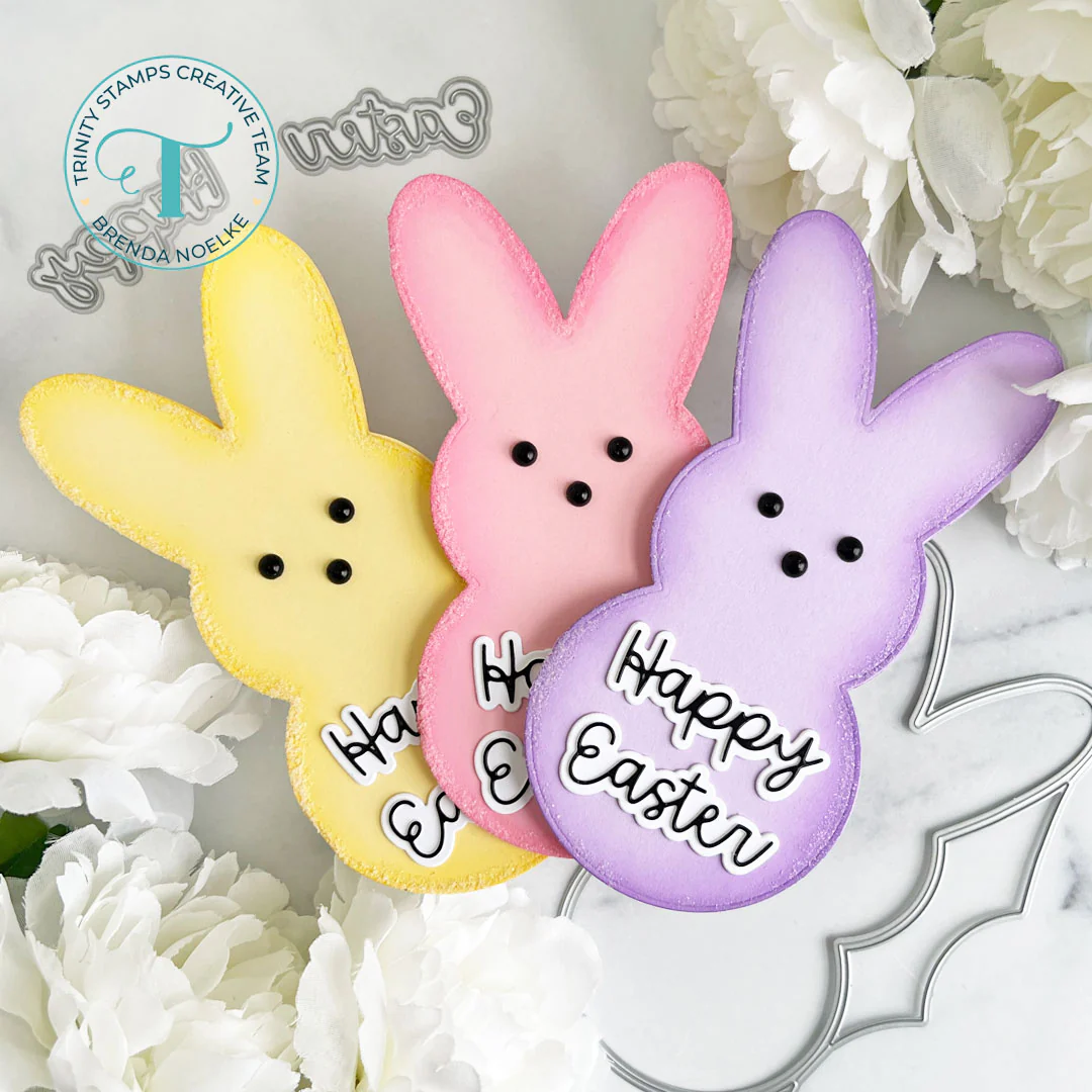 Trinity - Squishy Bunny Shaped Card Die Set
