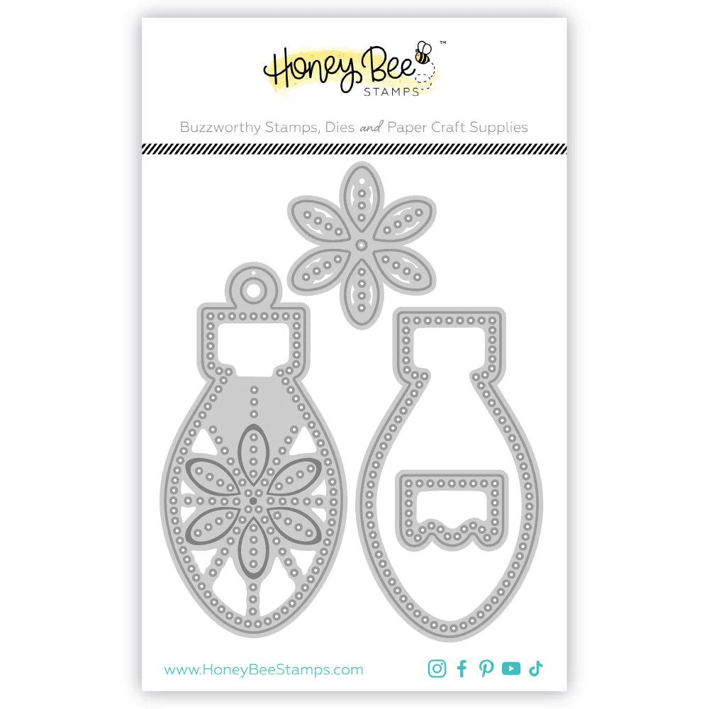 Honey Bee - In Stitches: Ornament Die Set