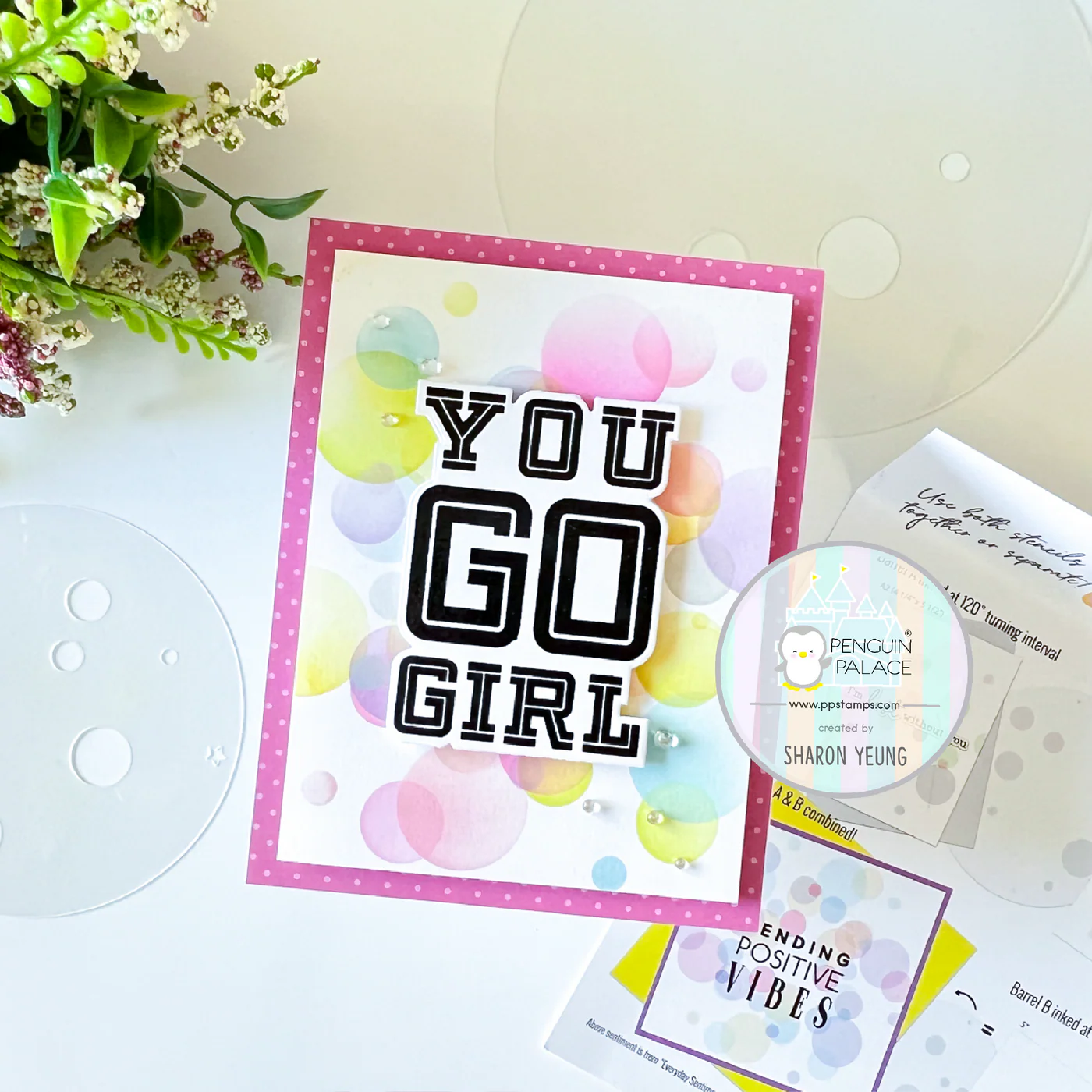Sunbird Spark - Stencils 360 - Majestic Bokeh Stencil Set