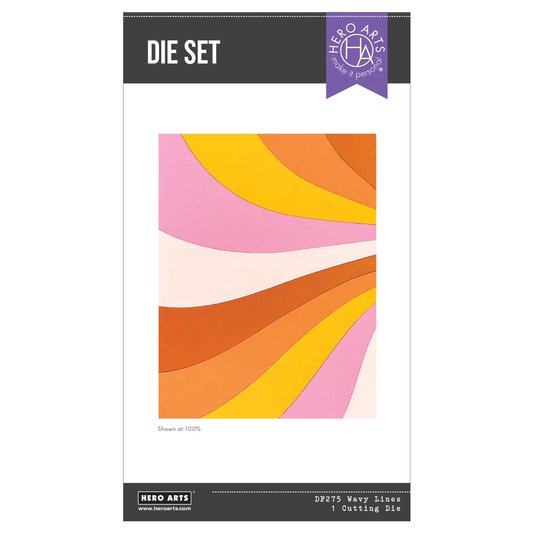 Hero Arts - Wavy Lines Die Set