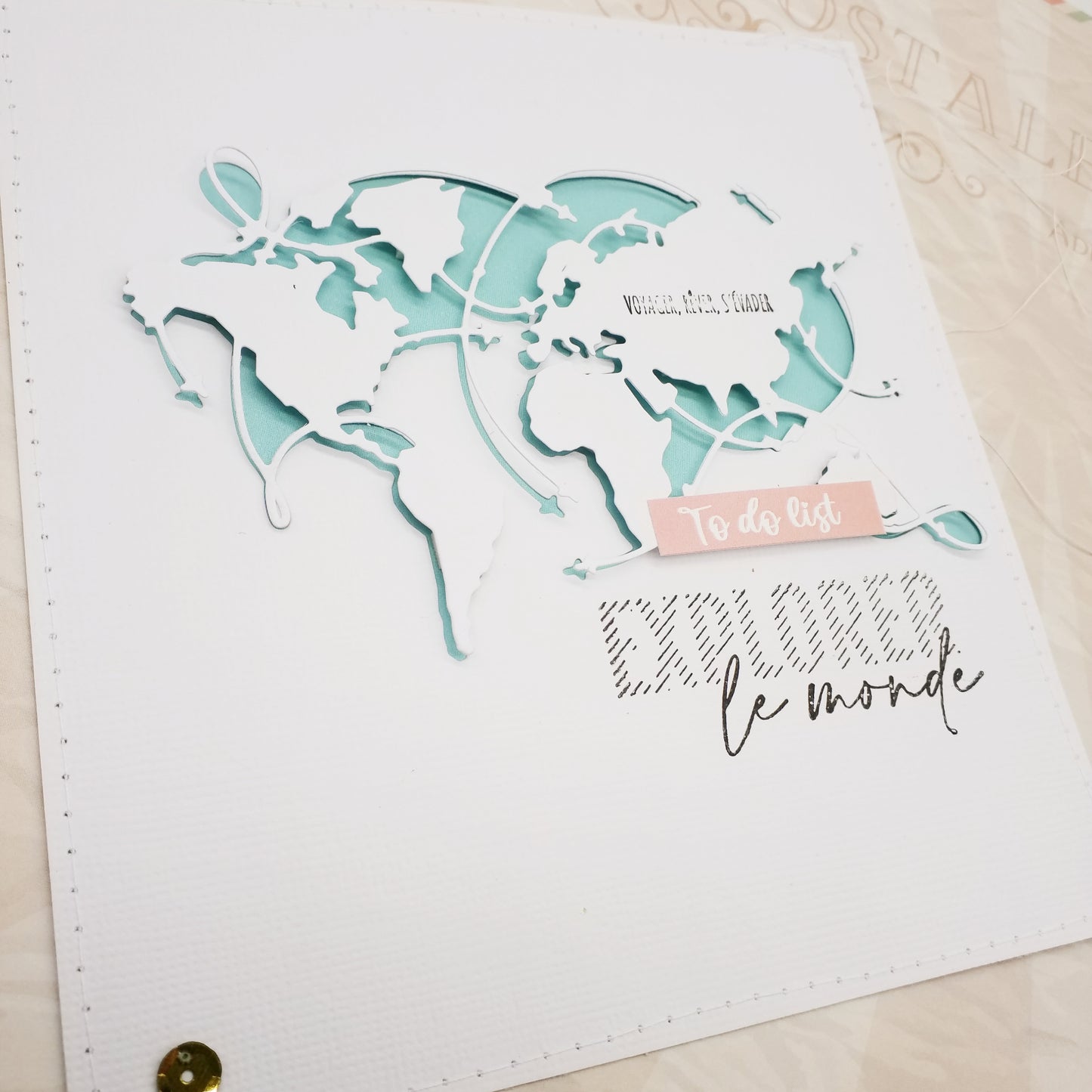 Les Ateliers de Karine - Carte Postale - Stickers