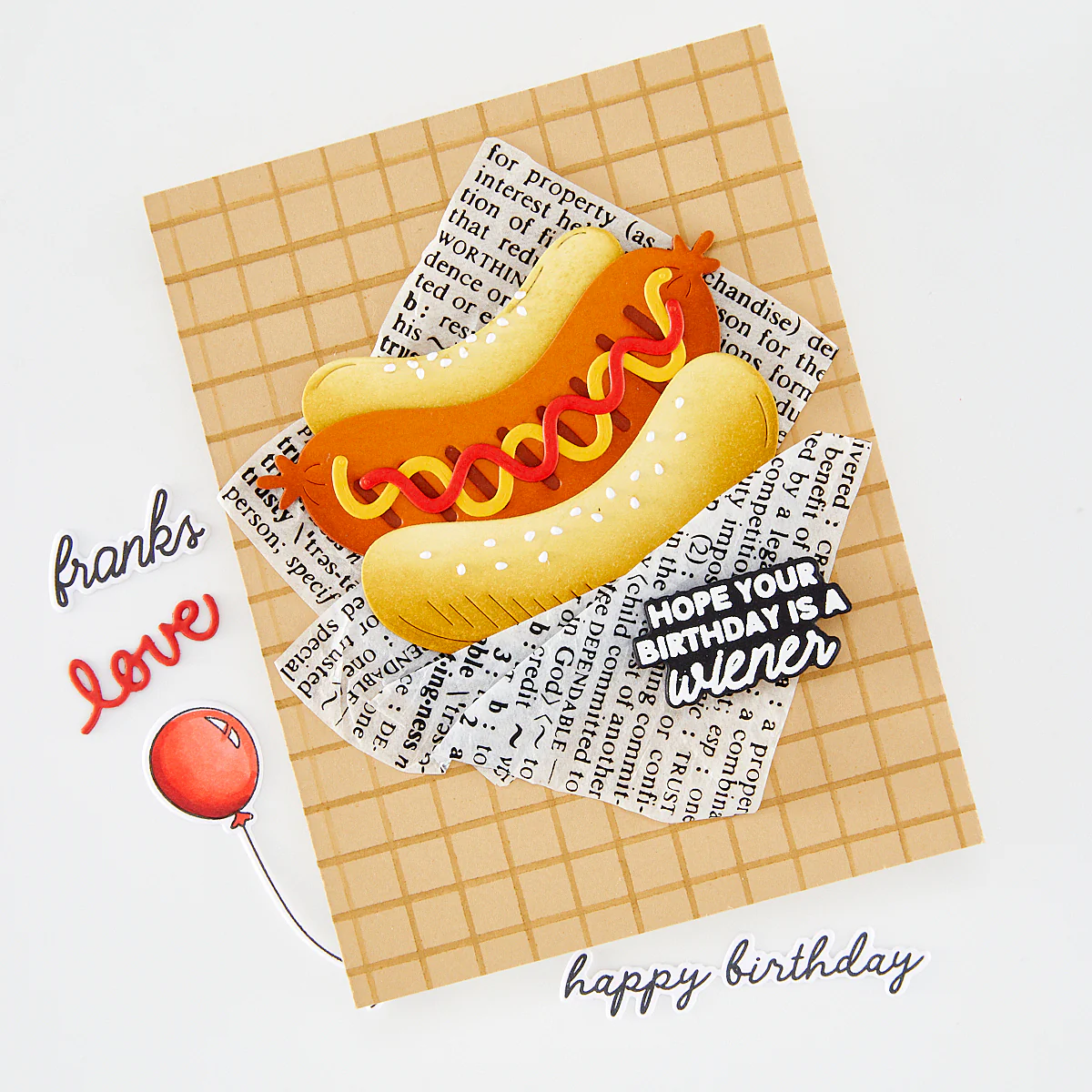 Hero Arts - Cookout Layering Stencil Set