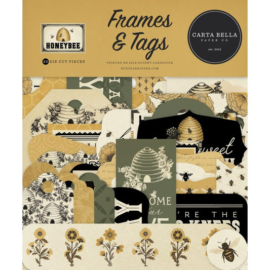 Carta Bella - Honey Bee - Fames & Tags