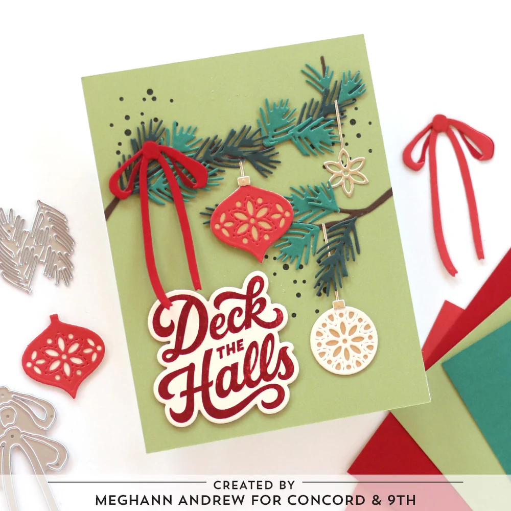 Concord & 9th - Holiday Trimmings Stamp & Die Bundle
