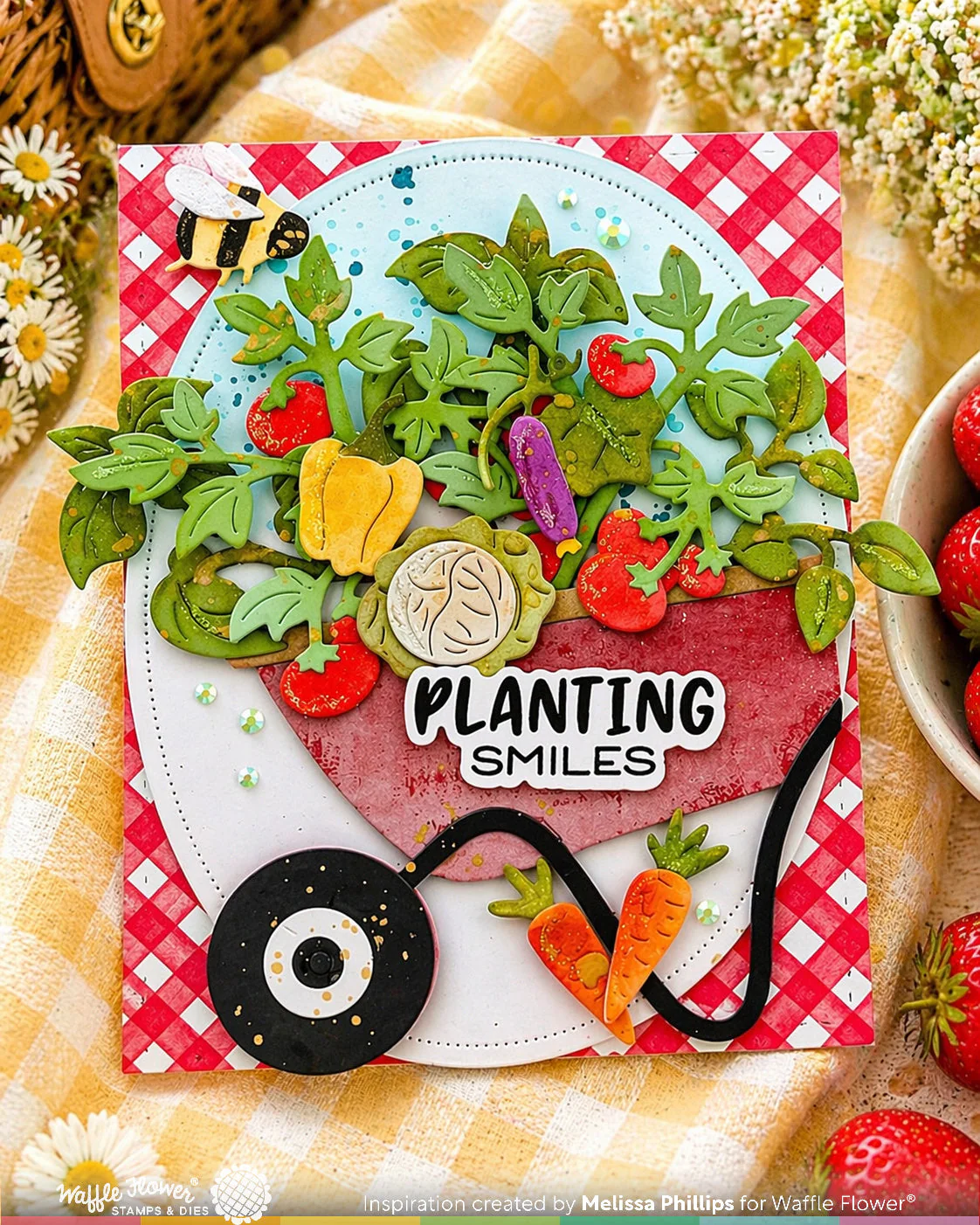 Waffle Flower - Garden Backdrop Die