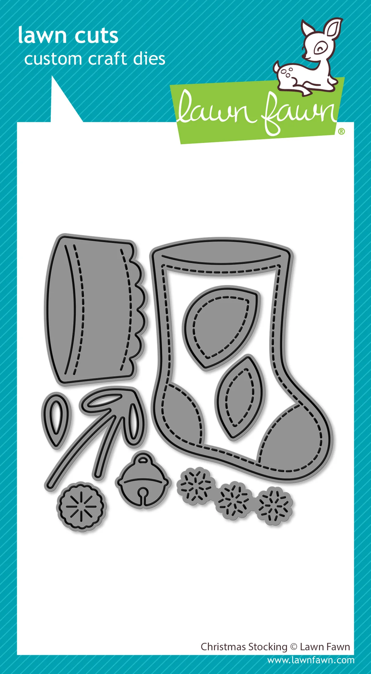 Lawn Fawn - Christmas Stocking Die Set